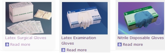 Latex Examination Gloves Nitrile Disposable Gloves